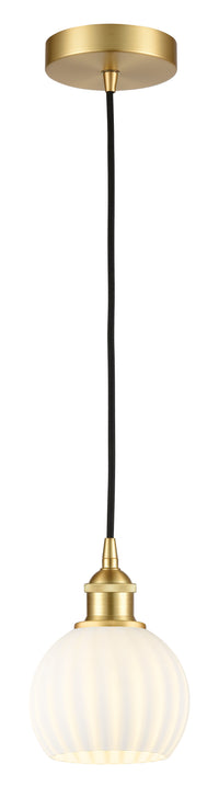 Edison Mini Pendant 6 Lights Cast Brass