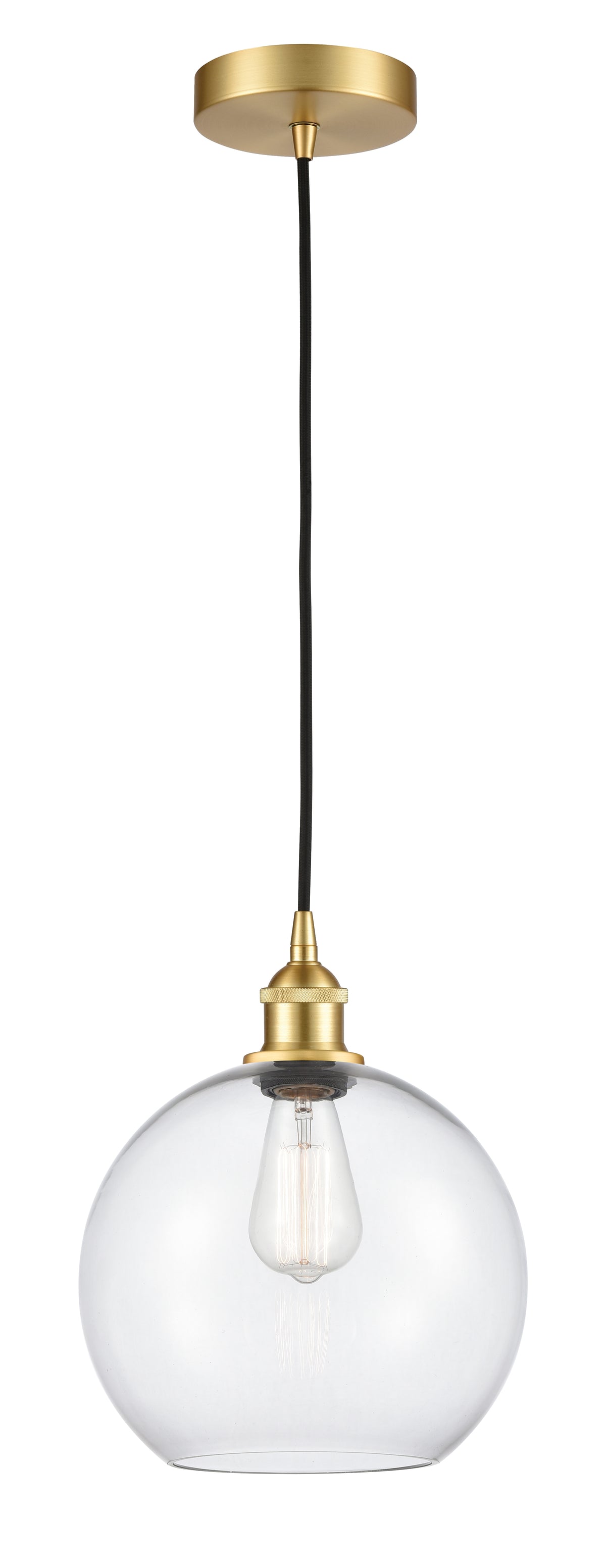 Edison Mini Pendant Antique Brass Finish