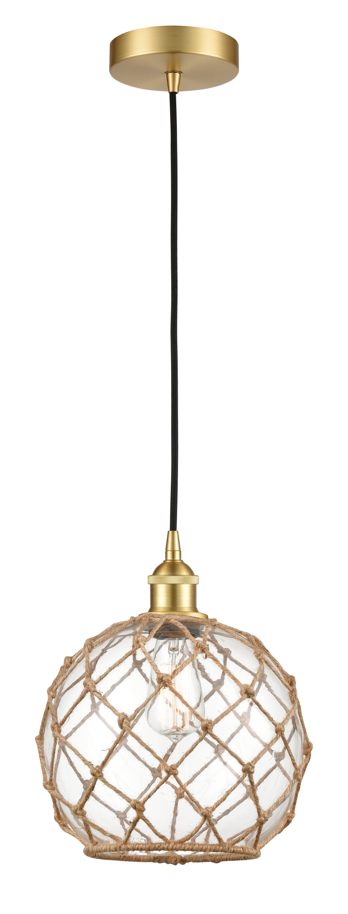 Edison Mini Pendant Antique Brass