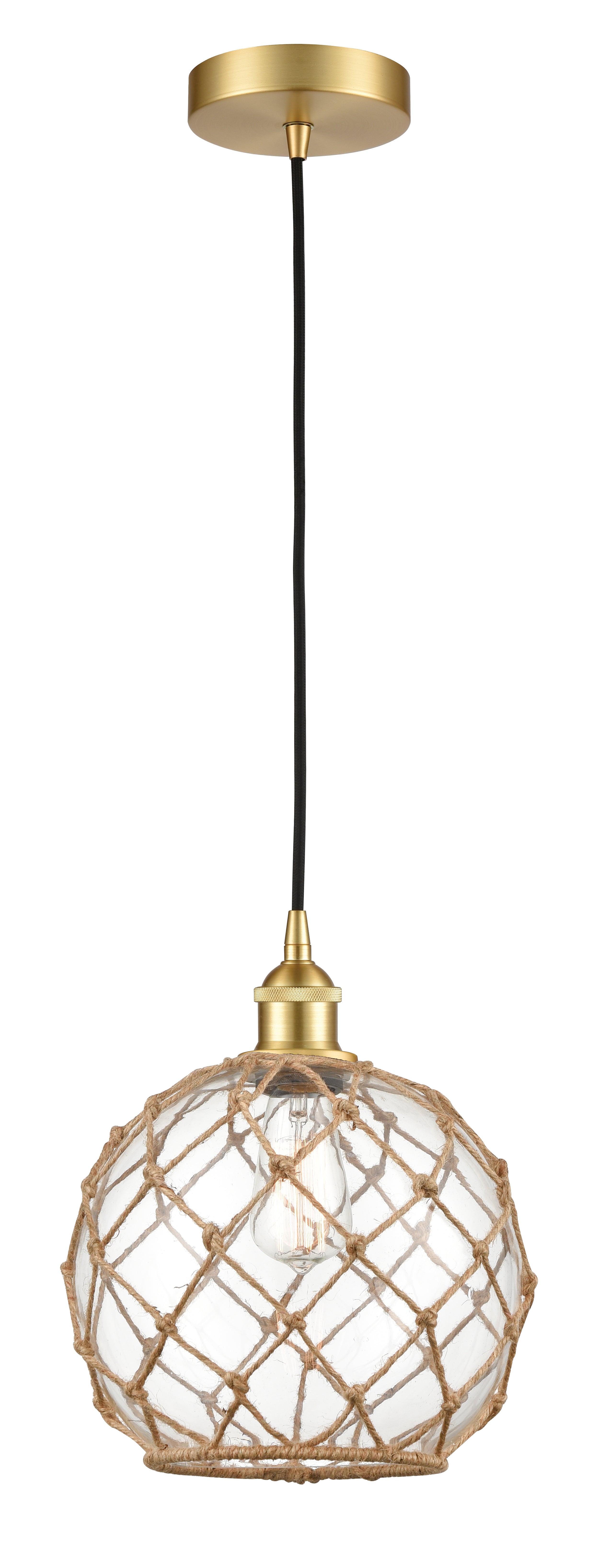 Edison Mini Pendant Antique Brass