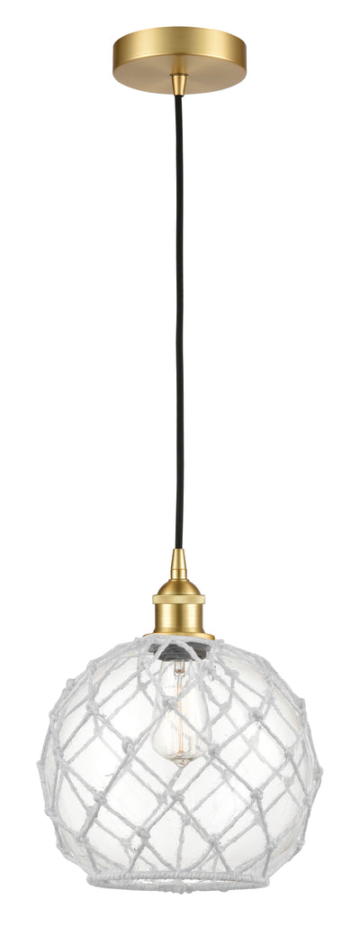 Edison Mini Pendant Antique Brass 10 Inch