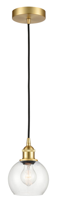 Edison Mini Pendant Antique Brass Finish