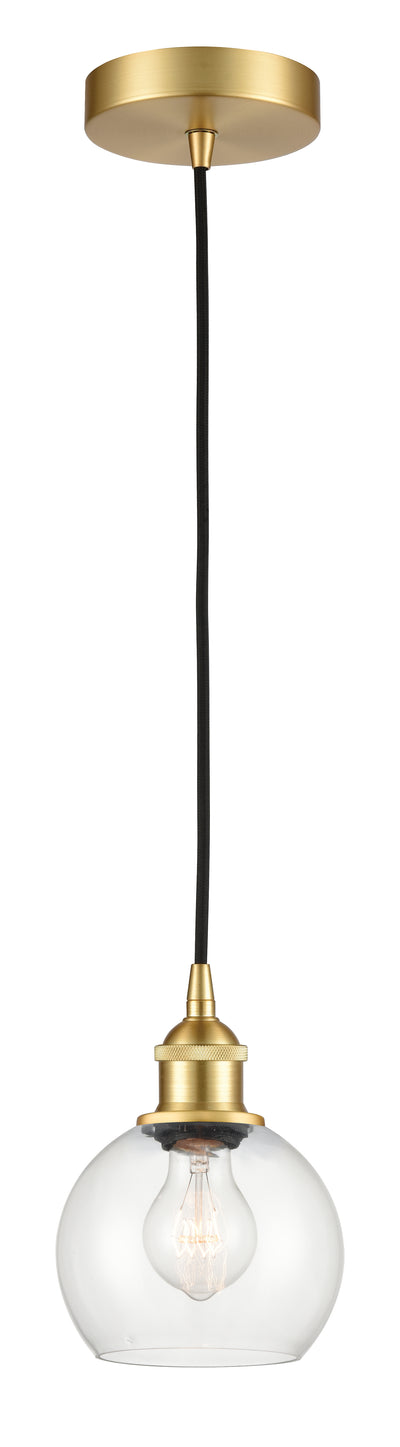 Edison Mini Pendant Antique Brass Finish