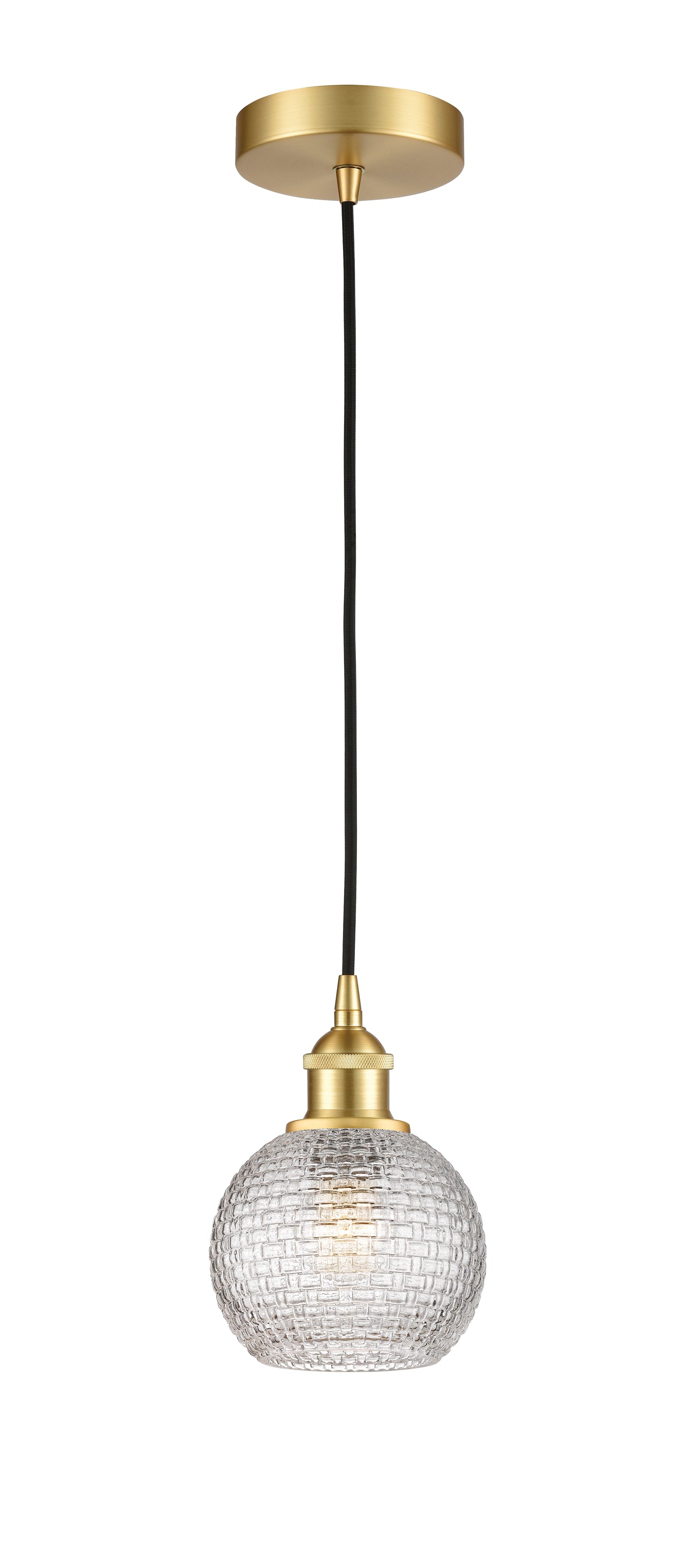 Edison Mini Pendant Antique Brass Finish