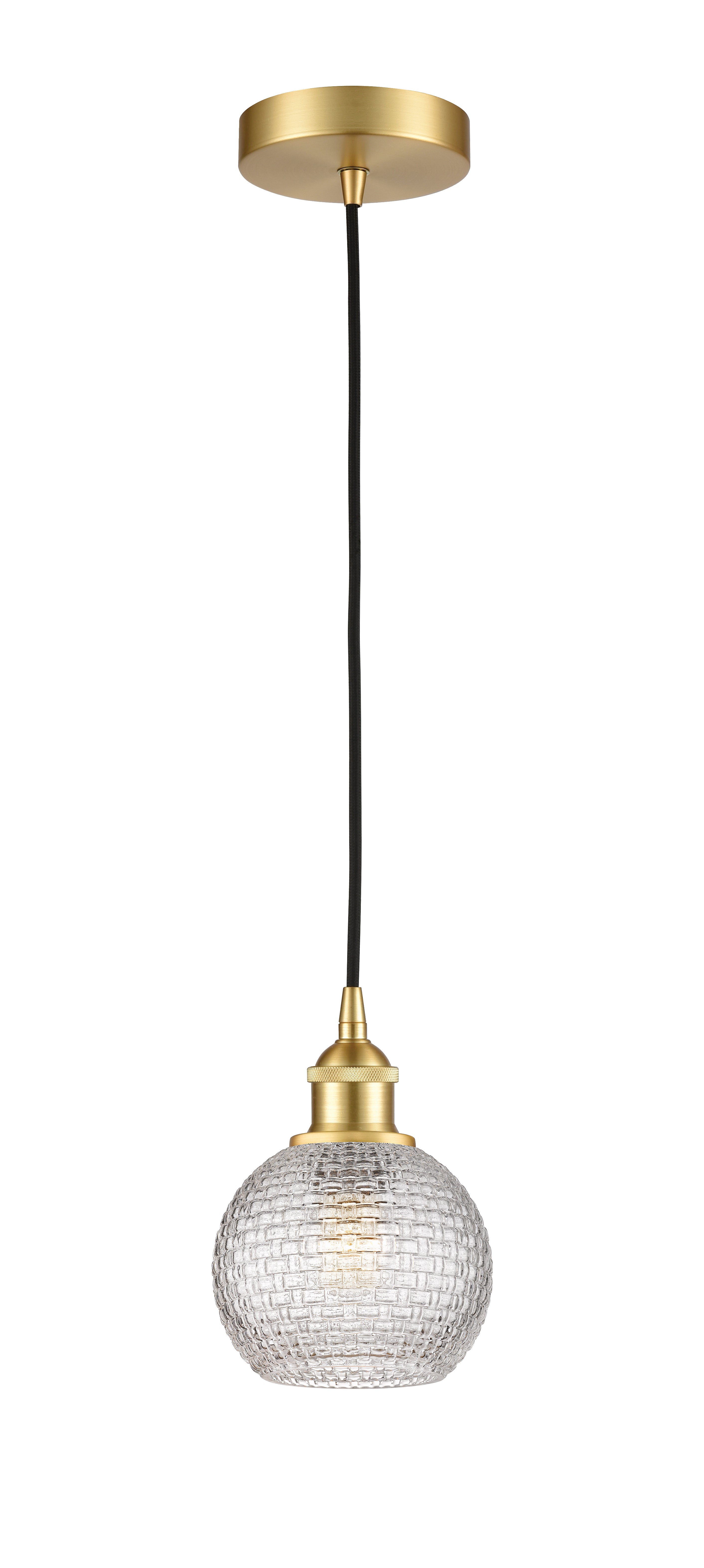 Edison Mini Pendant Antique Brass Finish