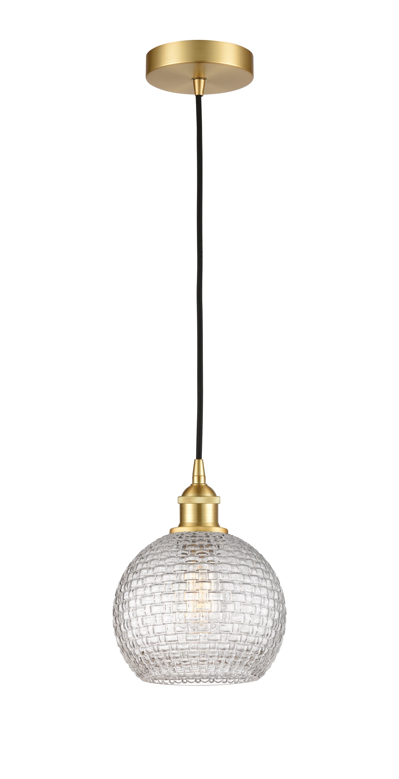 Edison Mini Pendant Antique Brass Finish