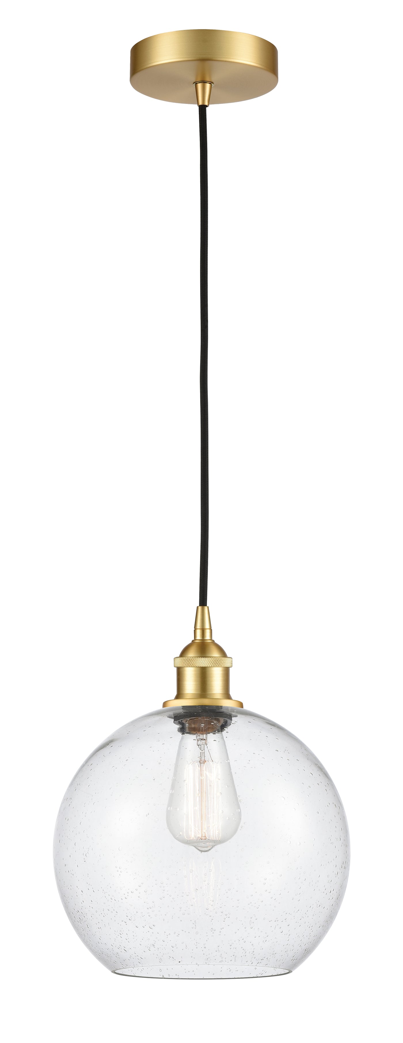 Edison Mini Pendant Antique Brass Finish