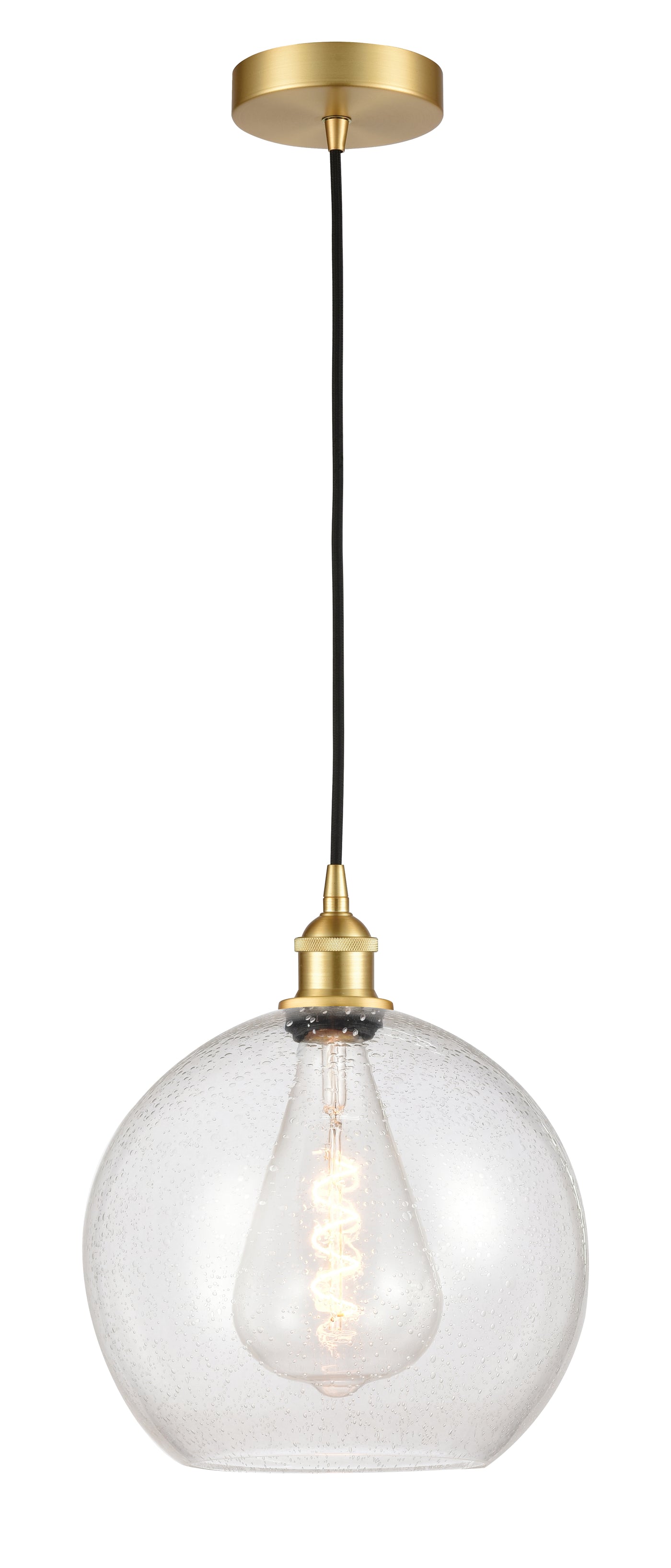 Edison Mini Pendant Antique Brass Finish