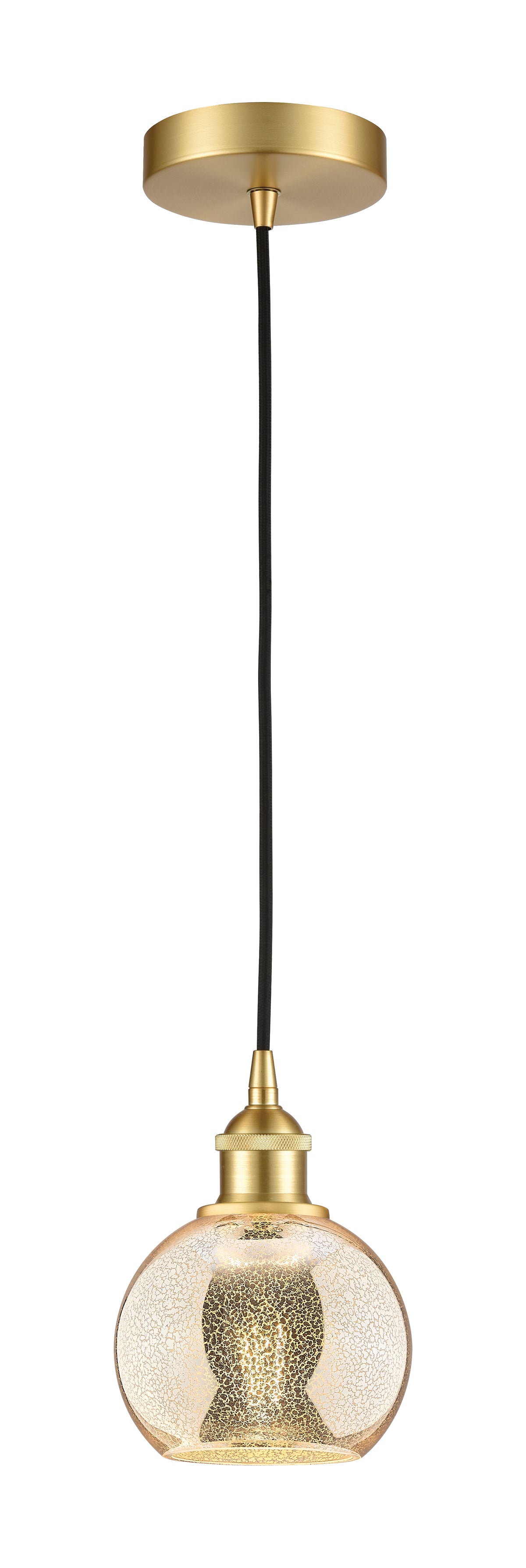 Edison Mini Pendant Antique Brass Finish