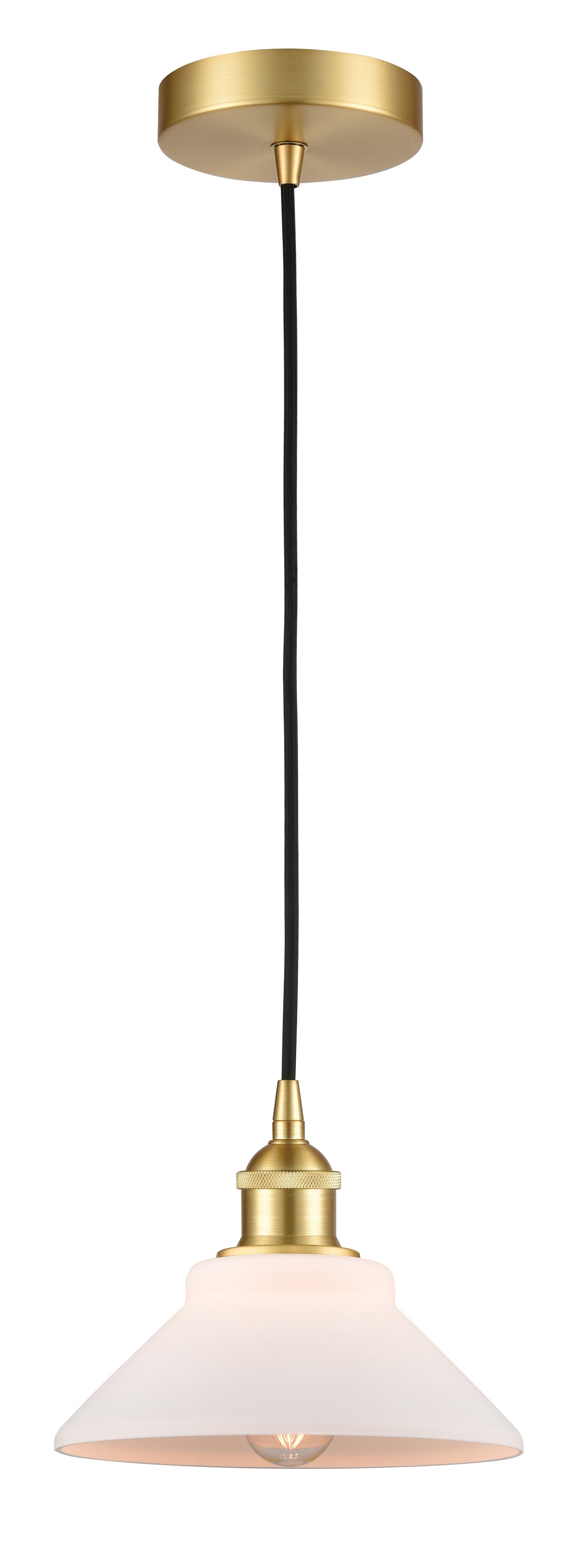 Edison Mini Pendant Antique Brass Finish