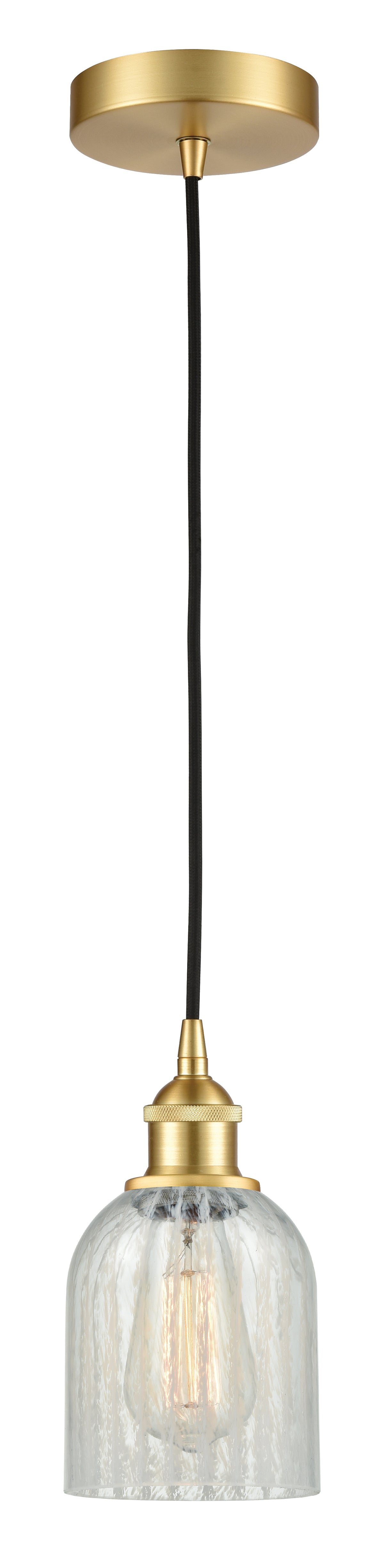 Edison Mini Pendant Antique Brass Finish