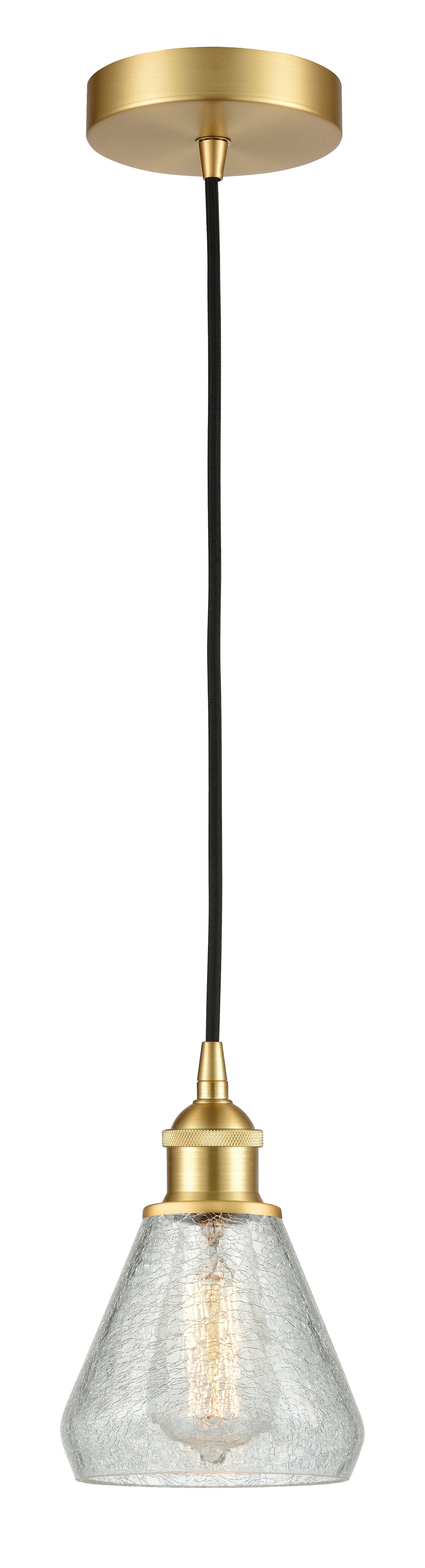 Edison Mini Pendant Antique Brass Finish