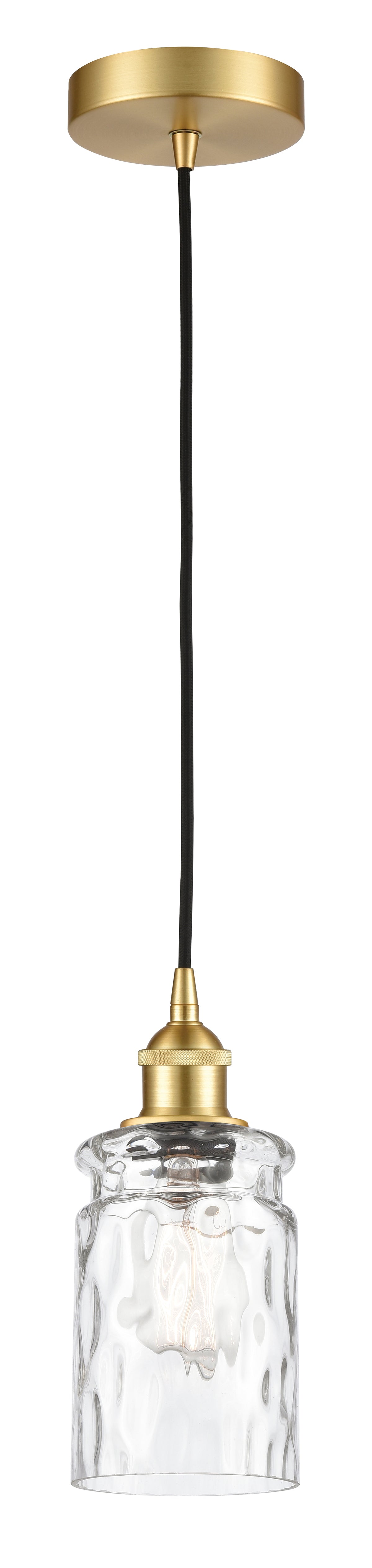 Edison Mini Pendant Antique Brass Dimmable