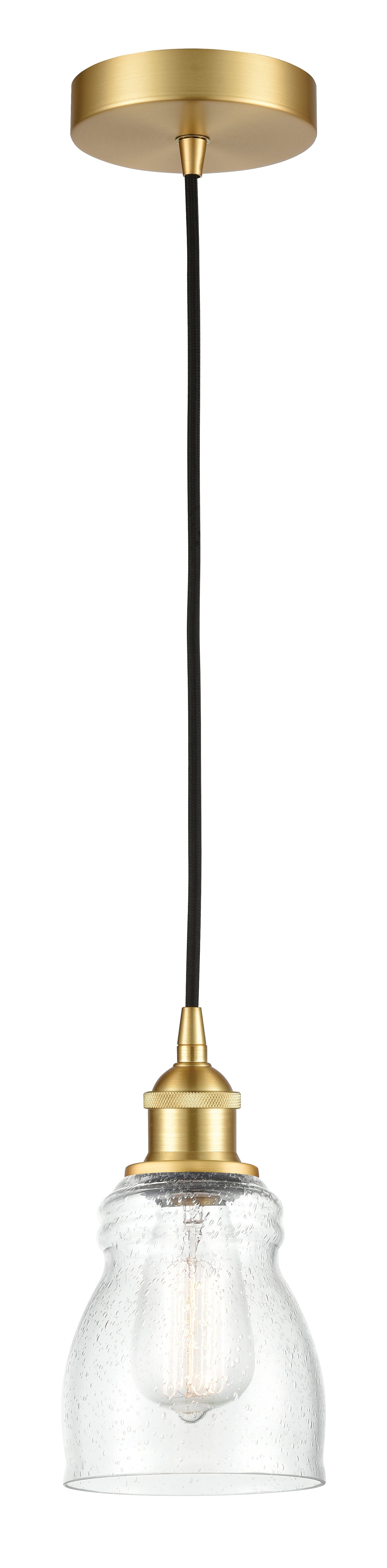 Edison Mini Pendant Antique Brass Finish