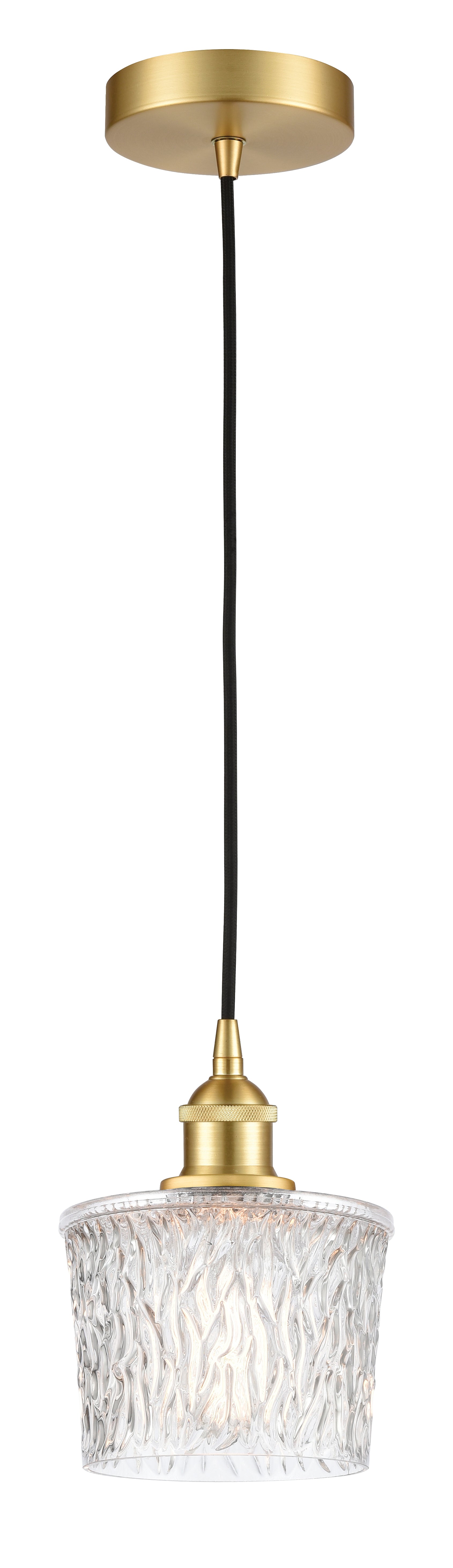 Edison Mini Pendant Antique Brass Finish