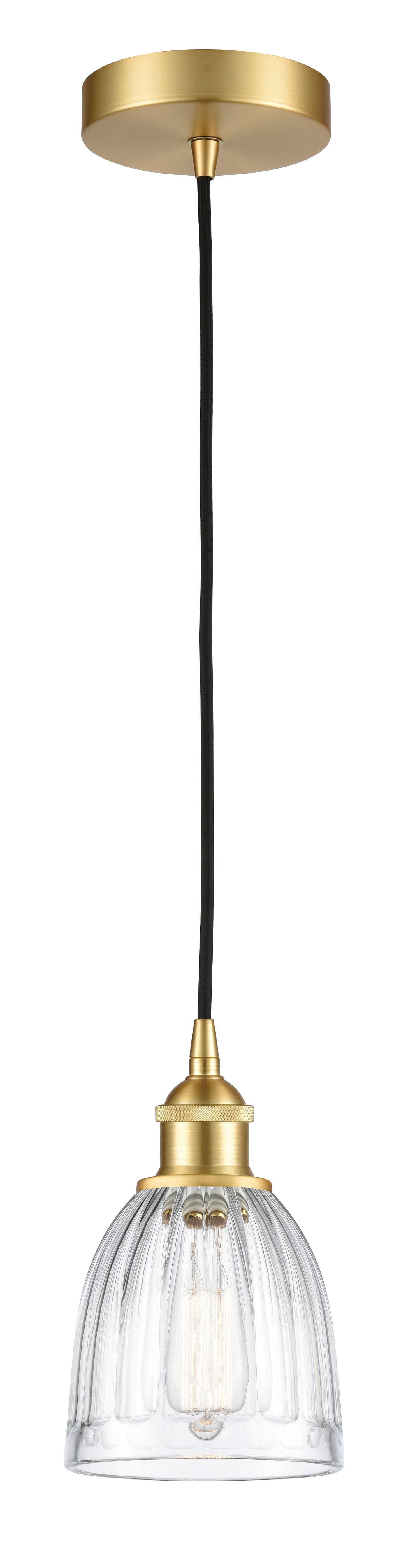 Edison Mini Pendant Antique Brass Finish