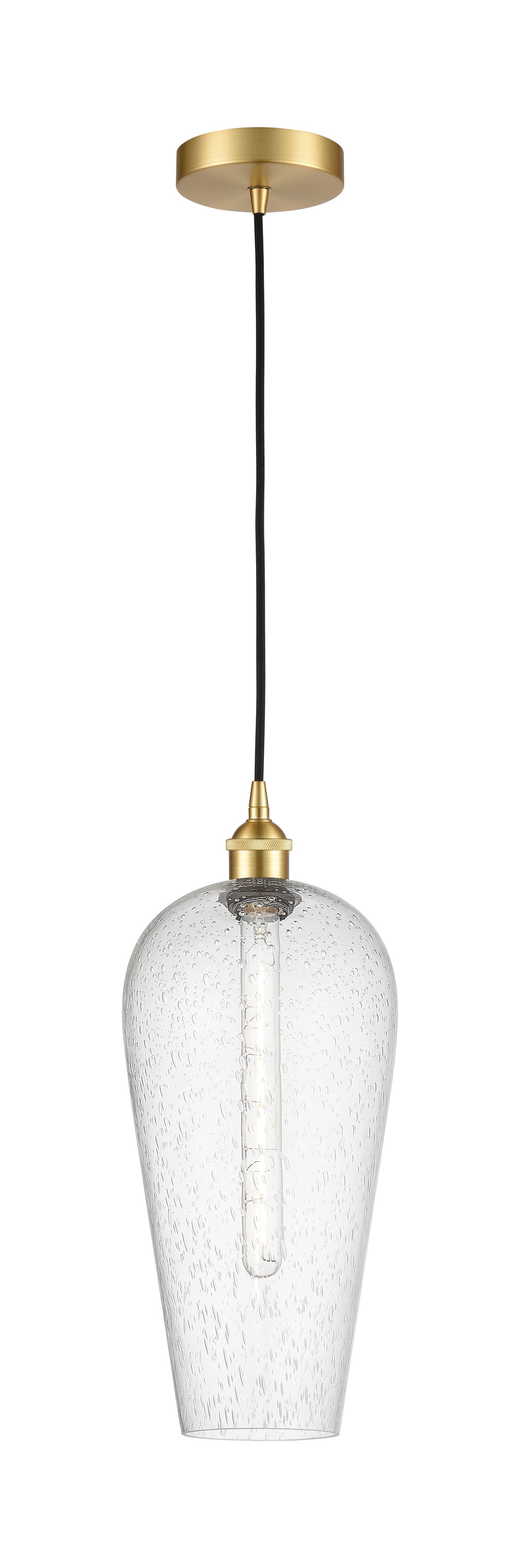 Edison Mini Pendant Antique Brass Finish