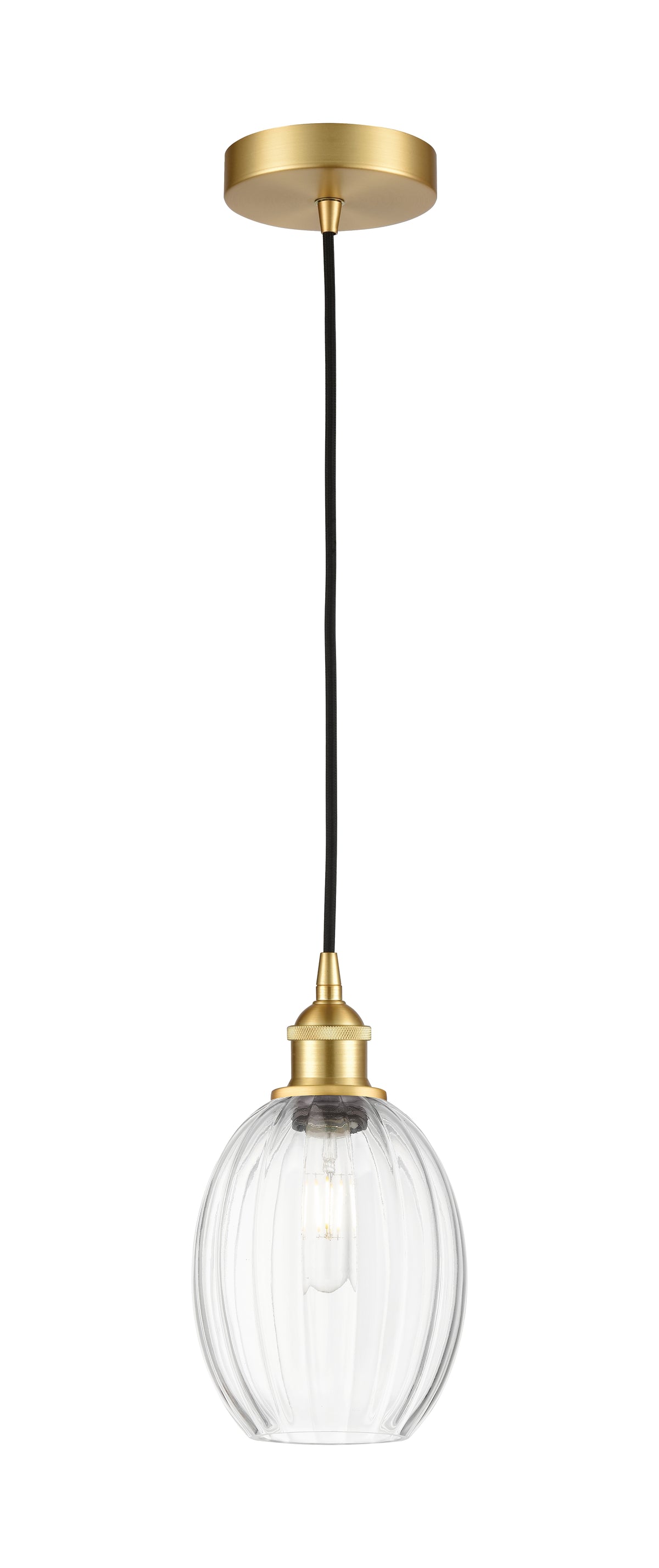 Edison Mini Pendant Antique Brass Finish