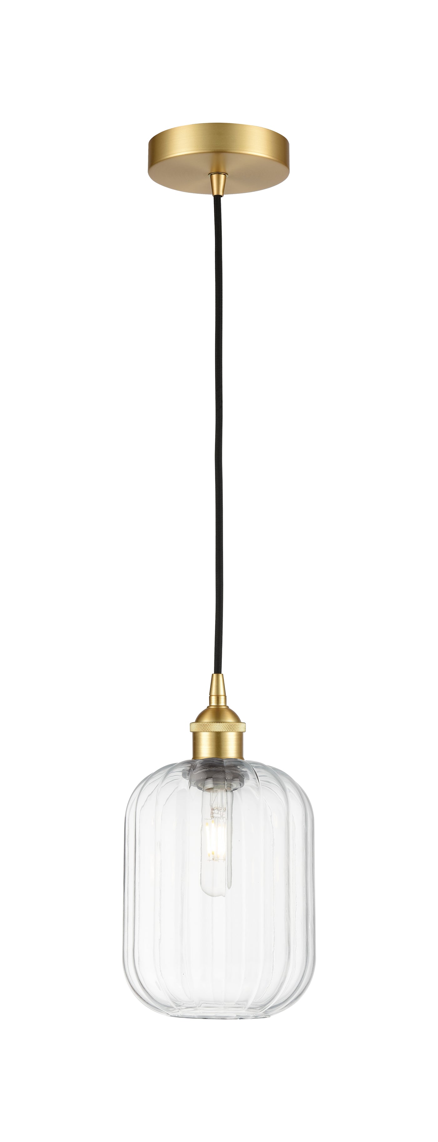 Edison Mini Pendant Antique Brass Finish