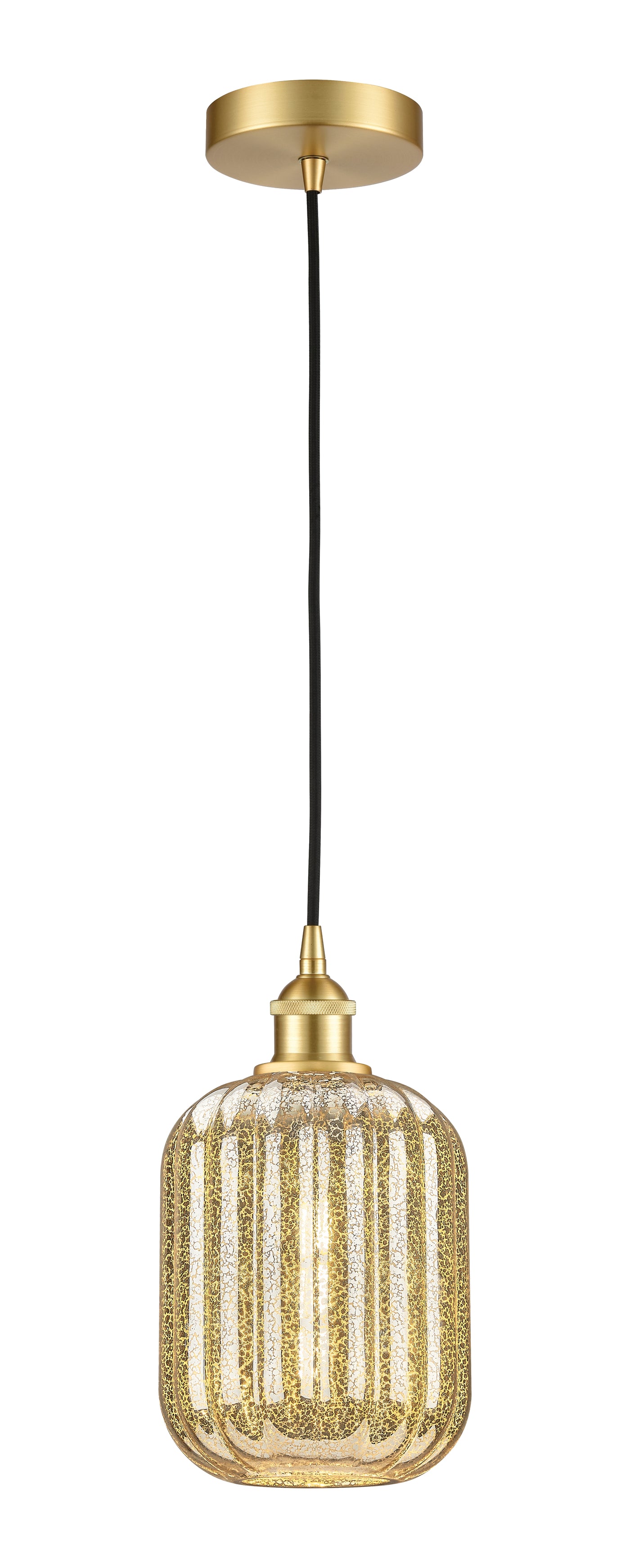 Edison Mini Pendant Antique Brass Finish