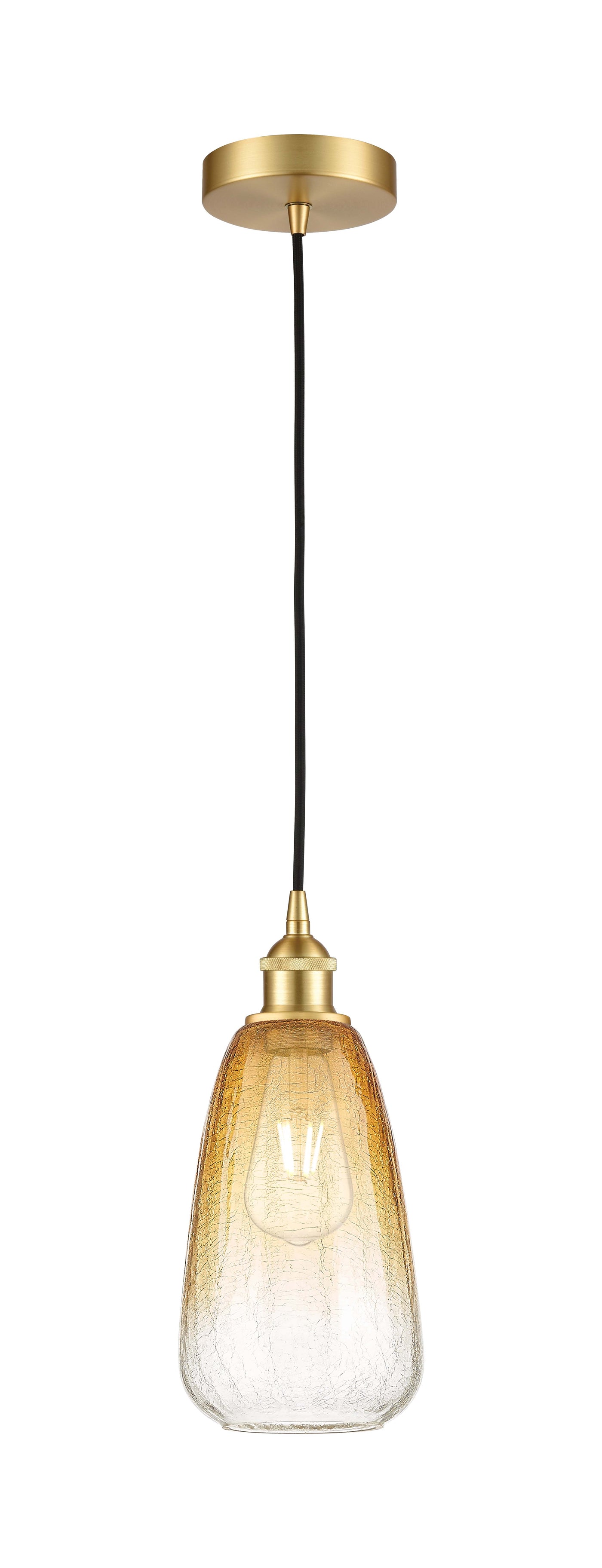 Edison Mini Pendant Antique Brass Finish