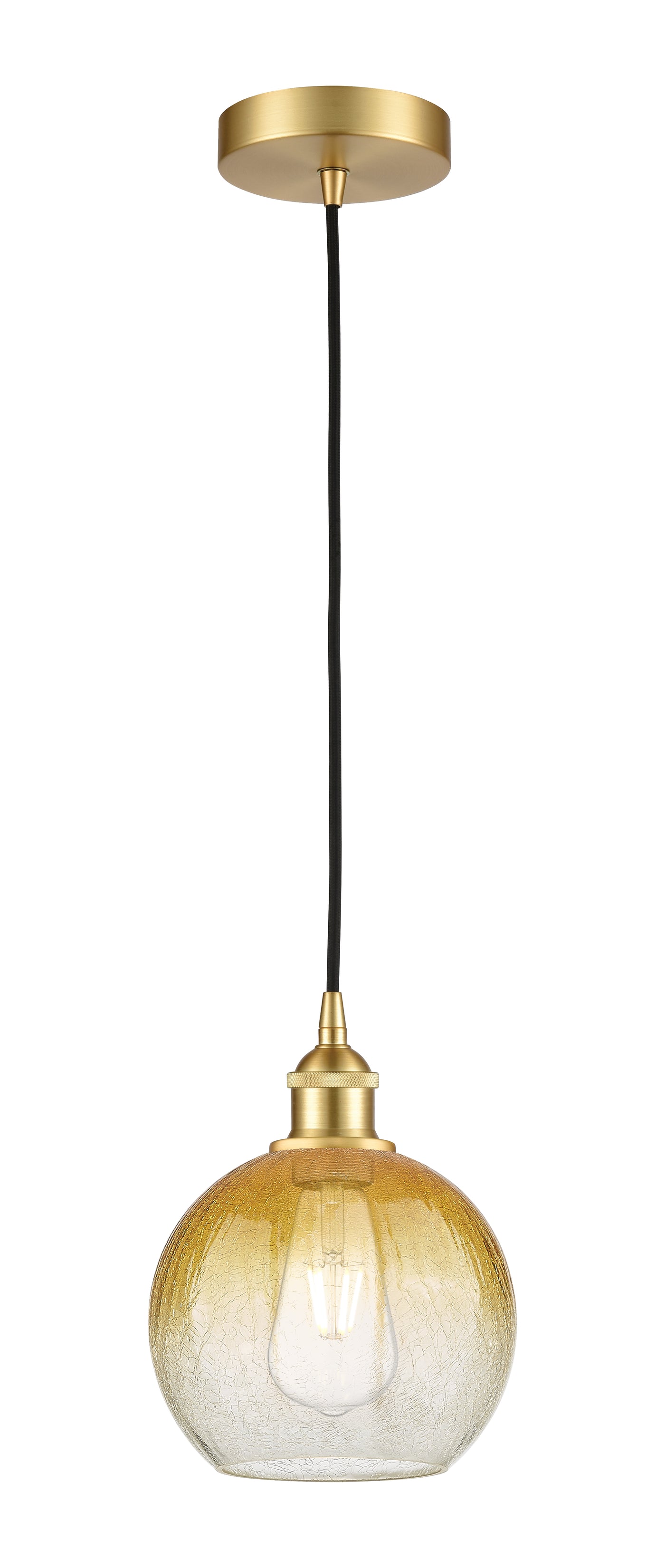 Edison Mini Pendant Antique Brass Finish