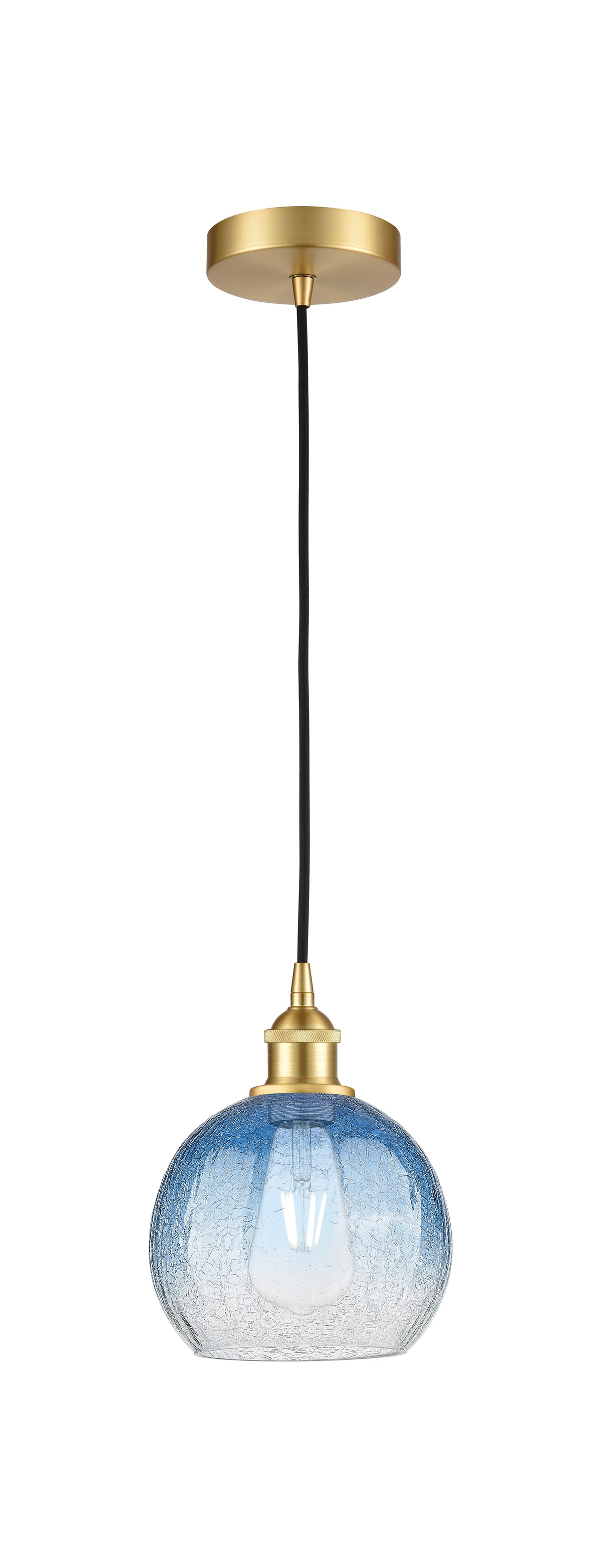 Edison Mini Pendant Antique Brass Finish