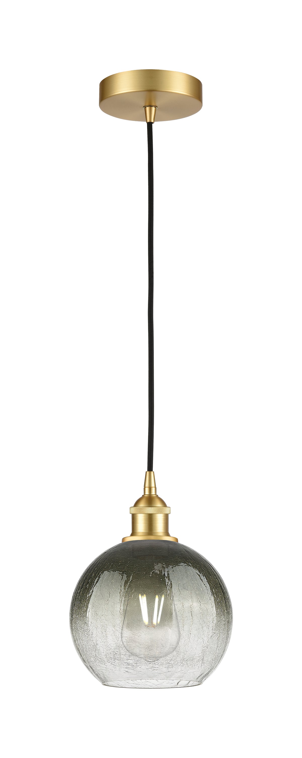 Edison Mini Pendant Antique Brass Finish