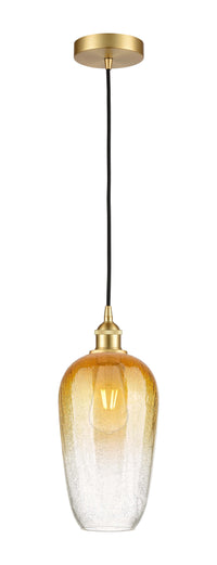 Edison Mini Pendant Antique Brass 7 Inch