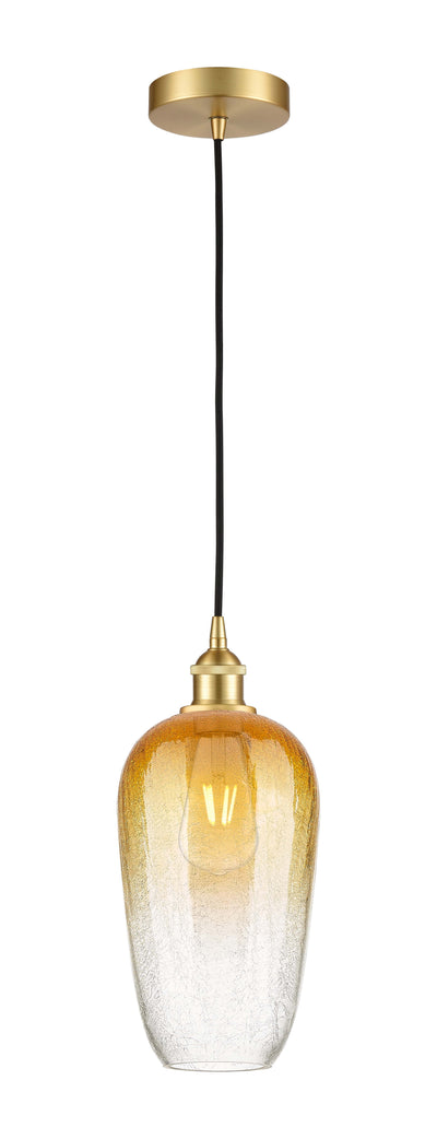 Edison Mini Pendant Antique Brass 7 Inch