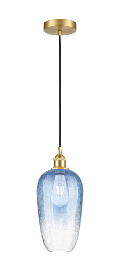 Edison Mini Pendant Antique Brass 7 Inch