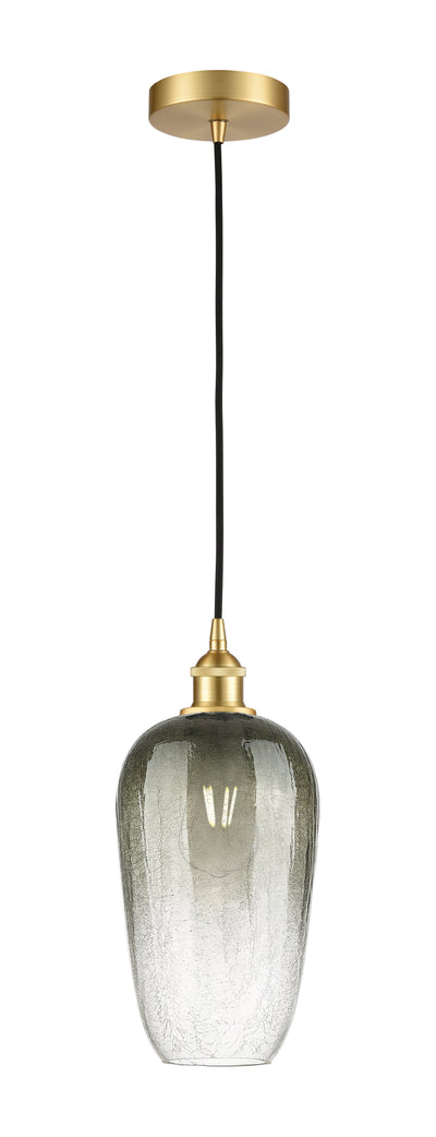 Edison Mini Pendant Antique Brass 7 Inch