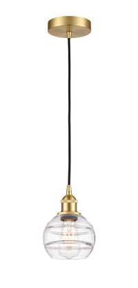 Edison Mini Pendant Antique Brass 5.875 Inch
