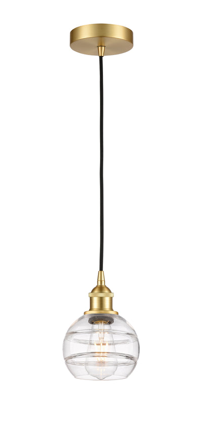 Edison Mini Pendant Antique Brass 5.875 Inch