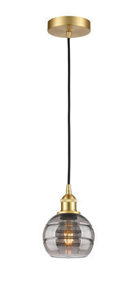 Edison Mini Pendant Antique Brass 5.875 Inch