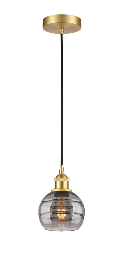 Edison Mini Pendant Antique Brass 5.875 Inch