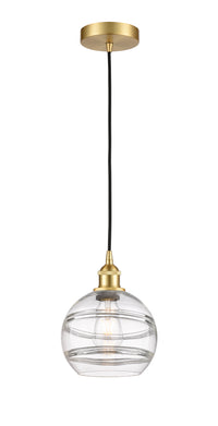 Edison Mini Pendant Antique Brass Cast