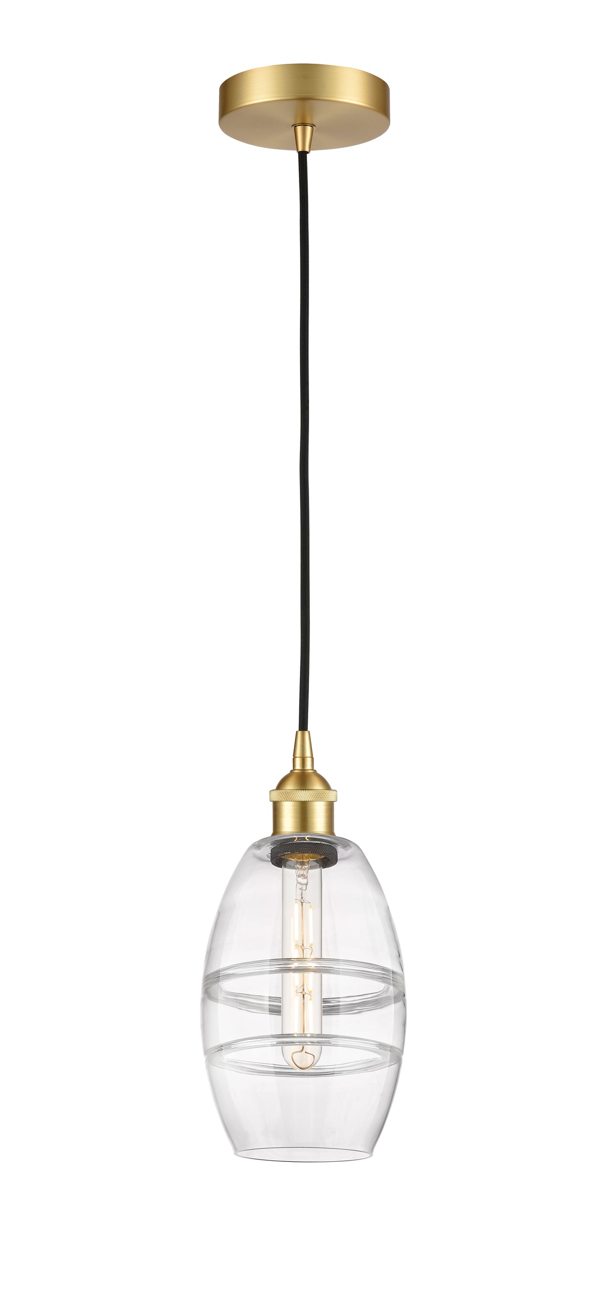 Edison Mini Pendant Antique Brass Finish
