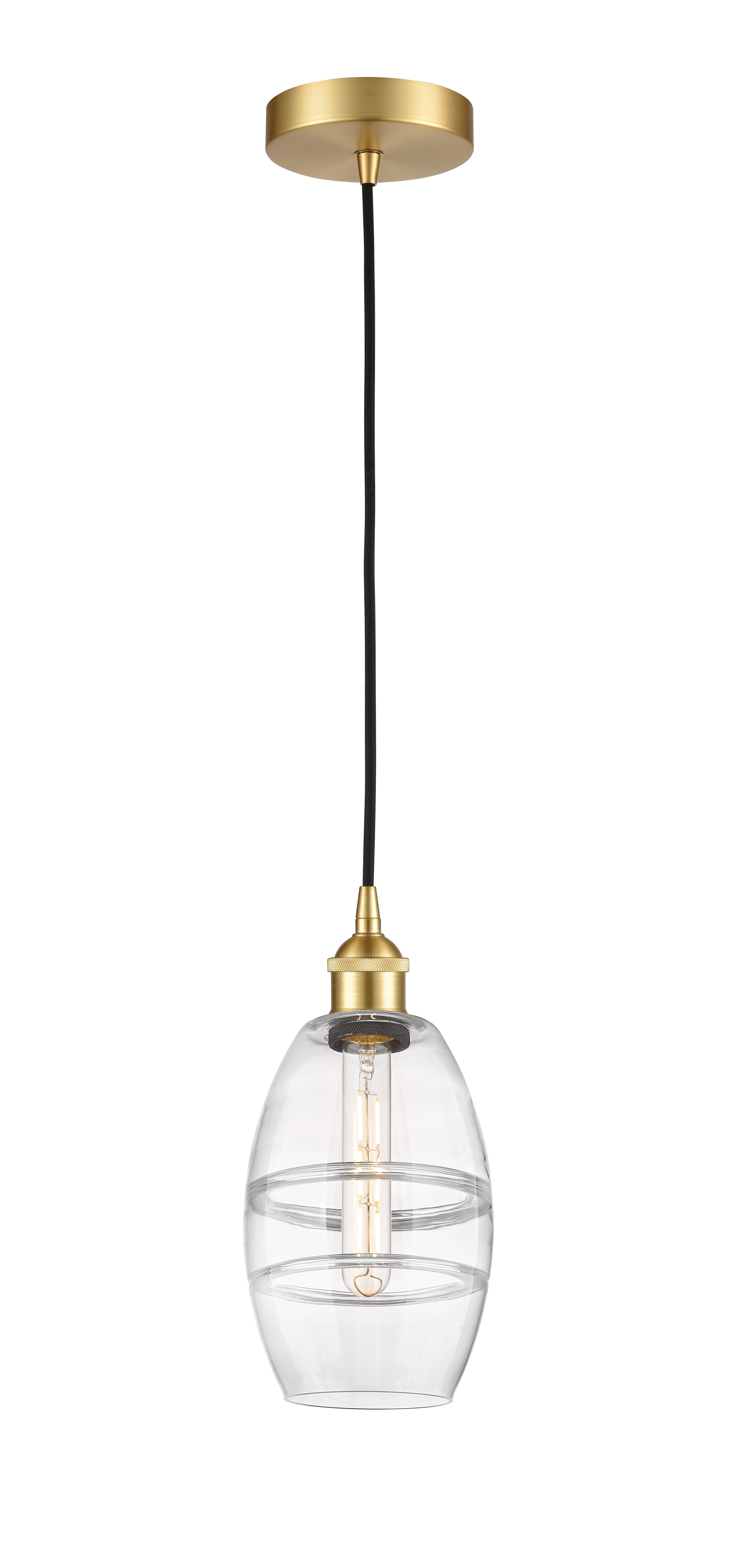 Edison Mini Pendant Antique Brass Finish
