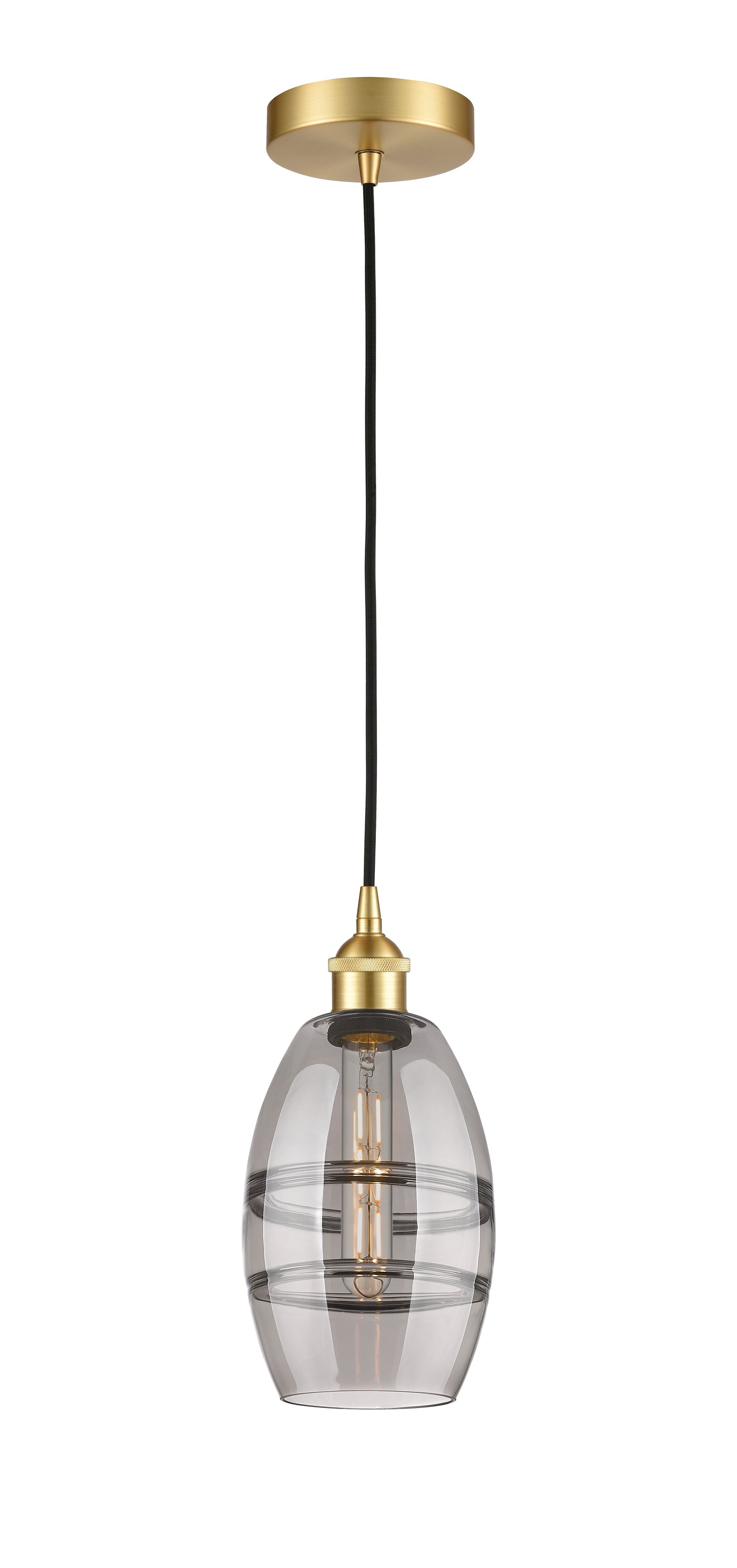 Edison Mini Pendant Antique Brass Finish