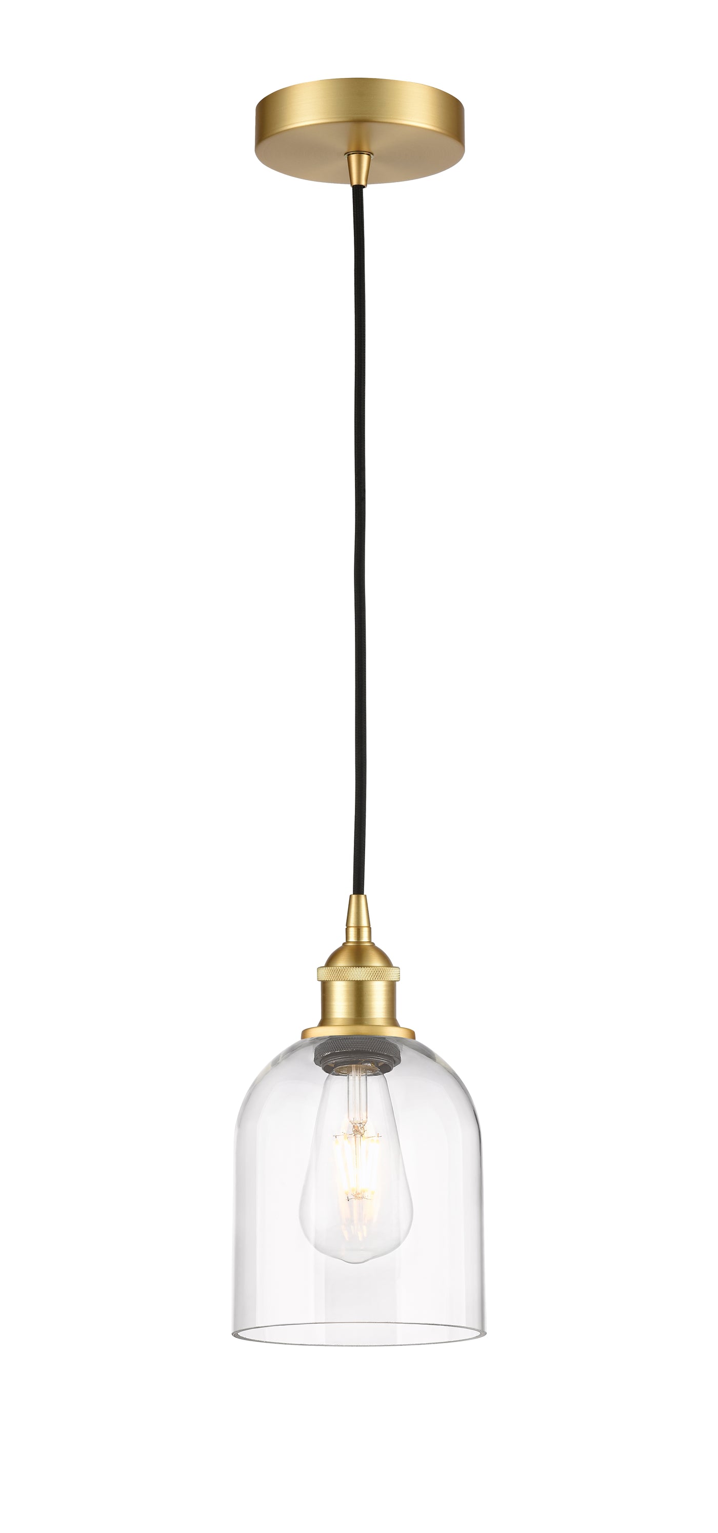 Edison Mini Pendant Antique Brass Finish