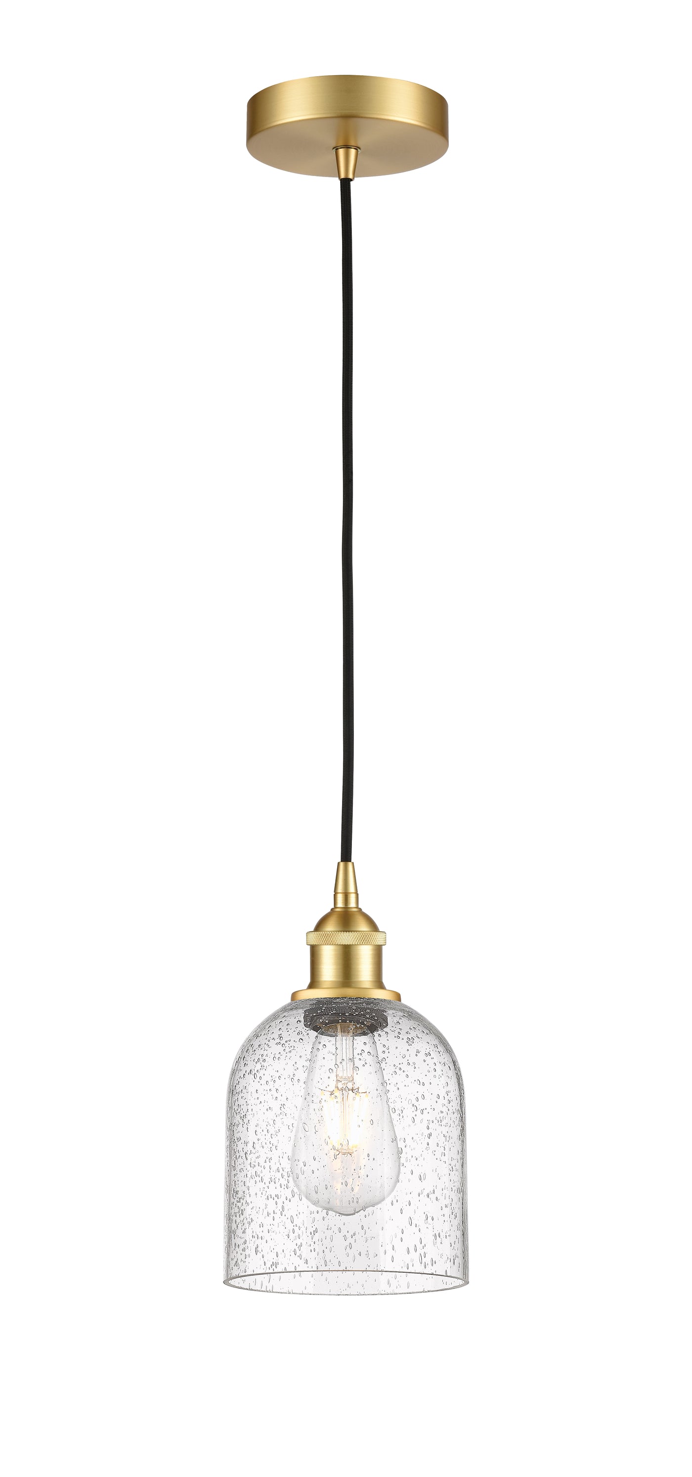 Edison Mini Pendant Antique Brass Finish