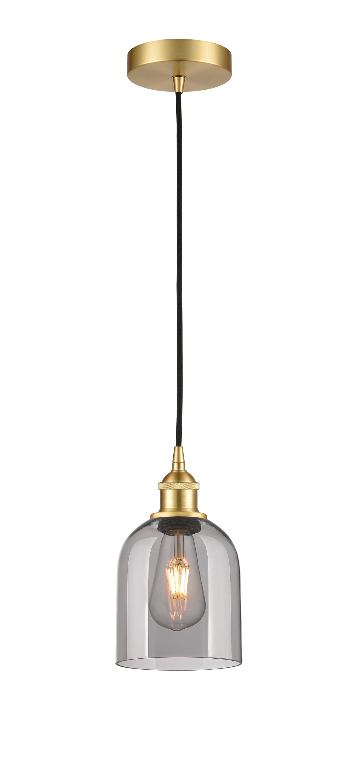 Edison Mini Pendant Antique Brass Finish