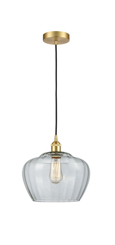 Edison Mini Pendant Antique Brass Cast