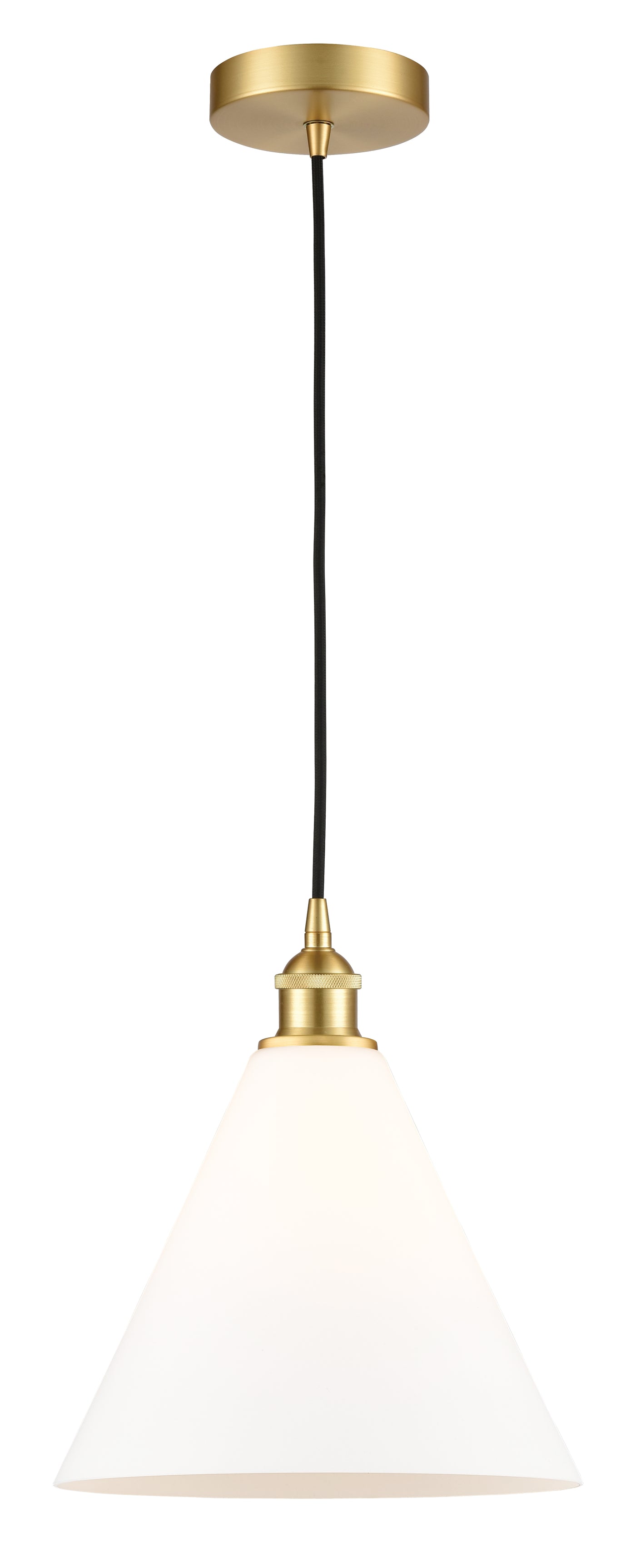 Edison Mini Pendant Antique Brass Glass