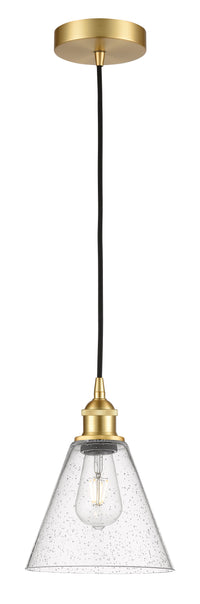 Edison Mini Pendant Antique Brass Glass