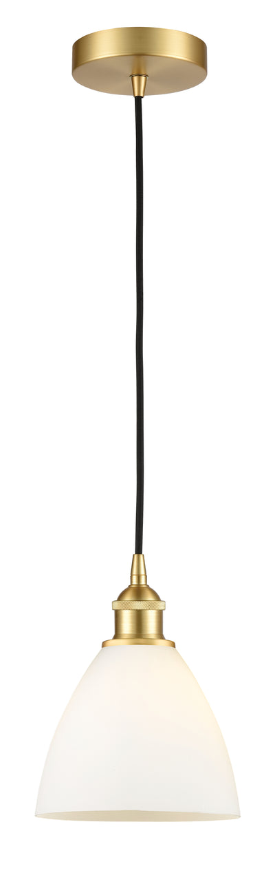 Edison Mini Pendant Antique Brass Cast