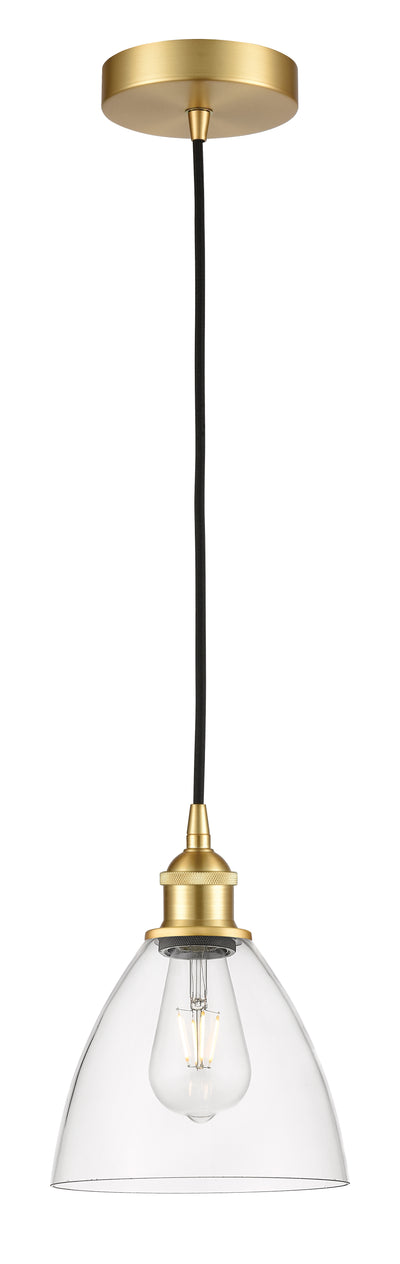 Edison Mini Pendant Antique Brass Cast