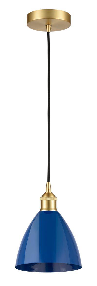 Edison Mini Pendant Antique Brass Finish