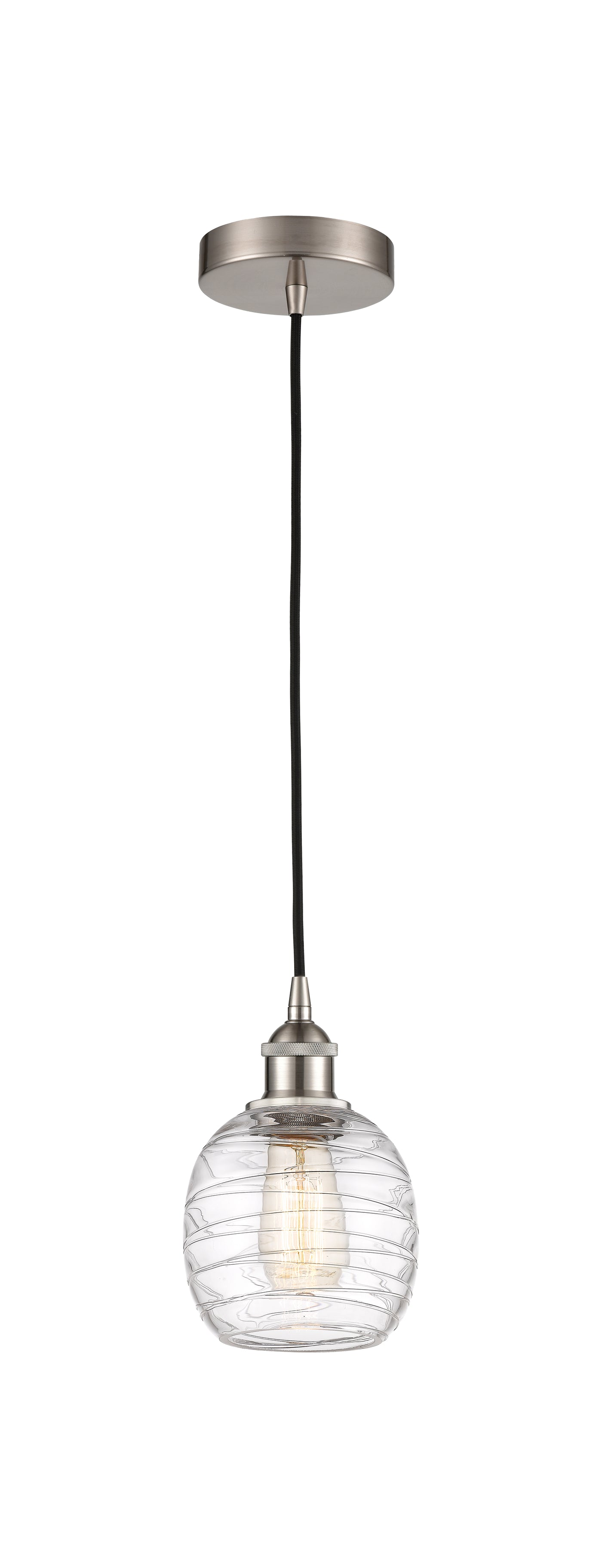 Edison Mini Pendant Antique Brass Cast